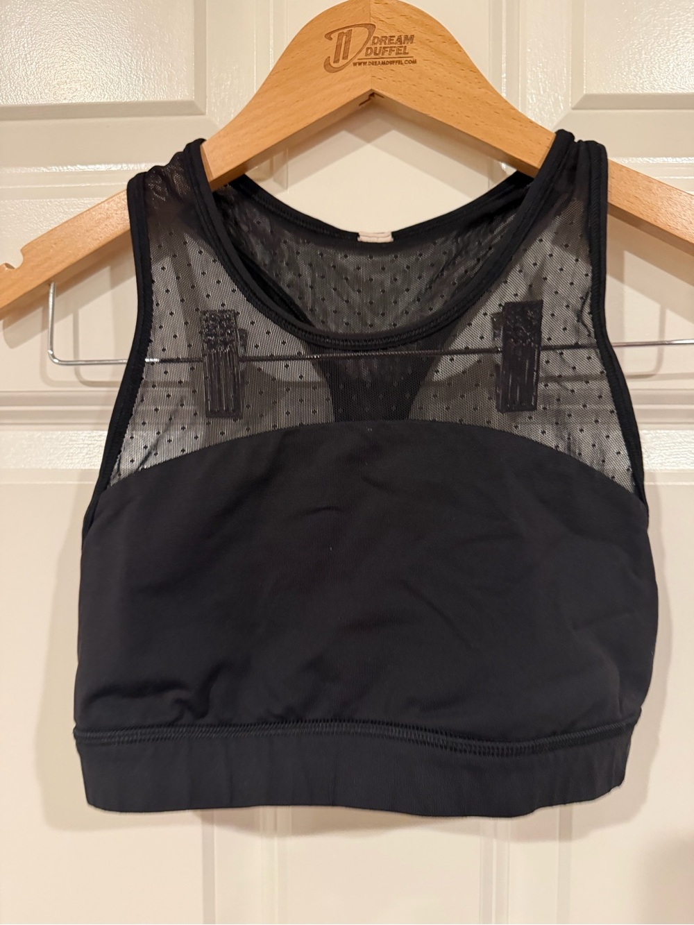 lululemon athletica Black Mesh-Back Sports Bra 2